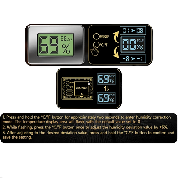 Aerion Vault Luxus-Zigarrenhumidor – Eleganz und Transparenz