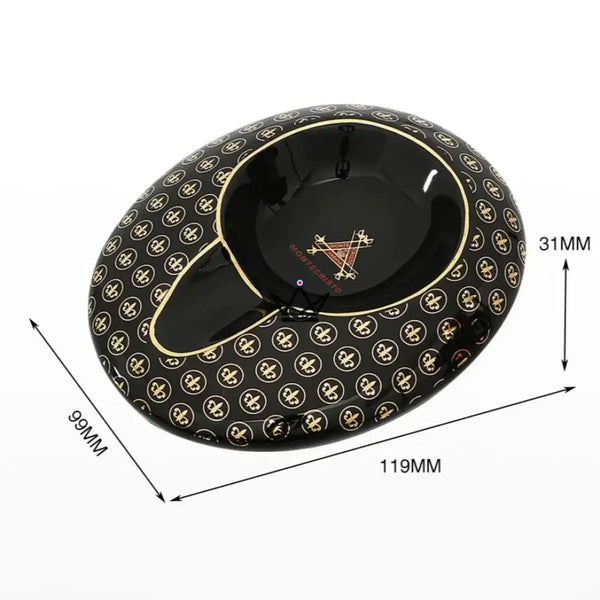 Cendrier à Cigare de Luxe - Solo King - - cendrier - Cadeau, Noël, Anniversaire, Original, Fête des pères, fête des mères - Atelier Atypique