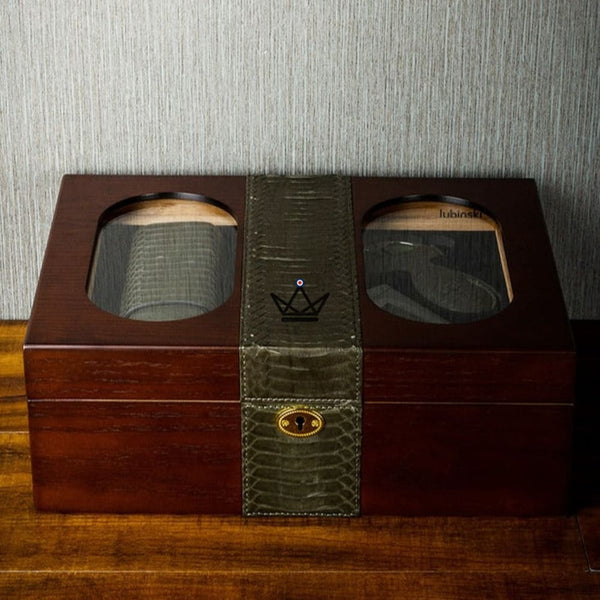 Coffret Cave a cigare et accessoires - Aurelius Luxe - - coffret cigare - Cadeau, Noël, Anniversaire, Original - Atelier Atypique