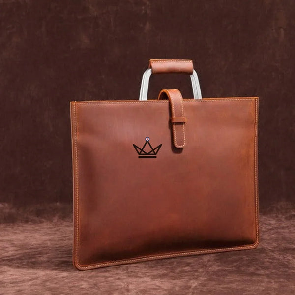 Sacoche en cuir vintage - WINSTON - - Sacoche - Cadeau, Noël, Anniversaire, Original - Atelier Atypique