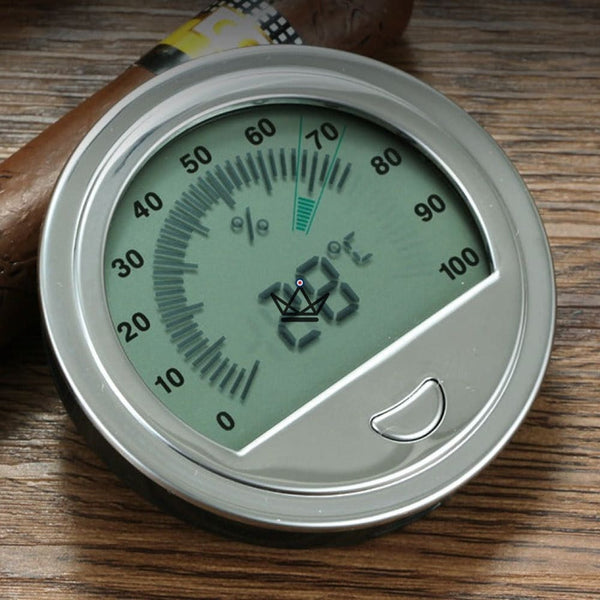 Hygromètre Électronique à Cigares - TESLA - - hygrometre - Cadeau, Noël, Anniversaire, Original - Atelier Atypique