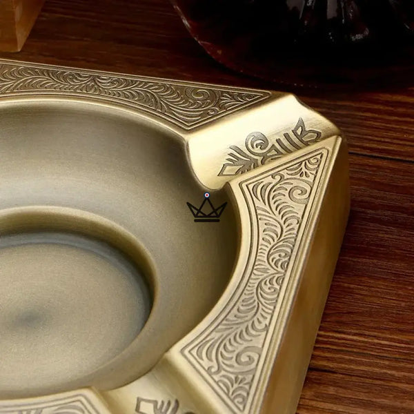 Cendrier à Cigares quatre fentes - Édition Titanium - - cendrier - Cadeau, Noël, Anniversaire, Original, Fête des pères, fête des mères - Atelier Atypique