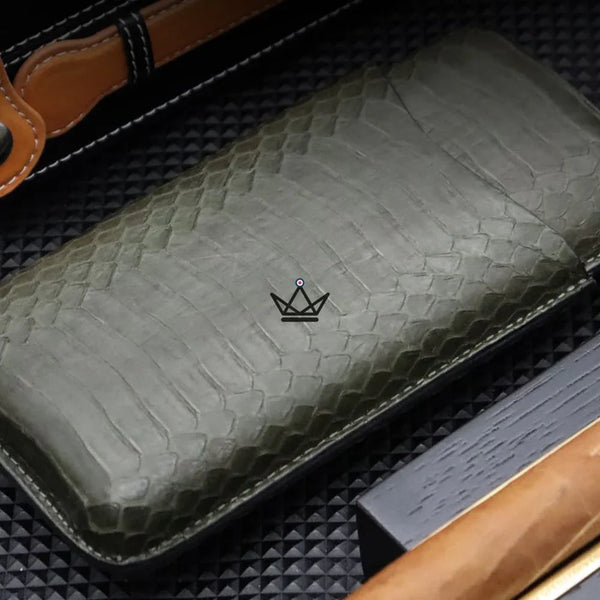 Etui à cigare en cuir - AURELIUS - - etui cigare - Cadeau, Noël, Anniversaire, Original - Atelier Atypique