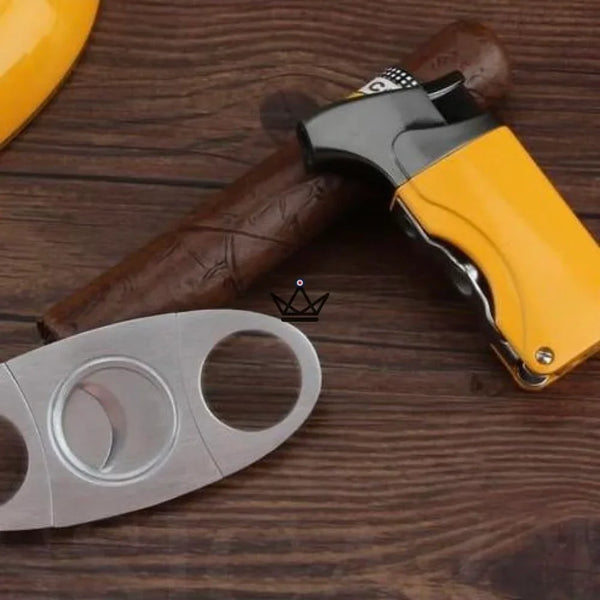 Cave à cigare de voyage en cuir - COHIBA STYLE - - Cave à cigare TOP - Cadeau, Noël, Anniversaire, Original - Atelier Atypique