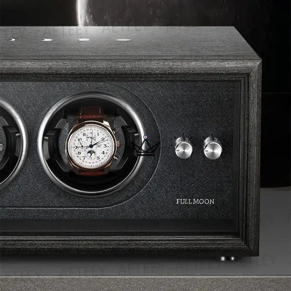 Uhrenbeweger Automatisch FULL MOON — Mondphasen, LED, Antimagnetisch, 2 oder 4 Uhren – 4/16
