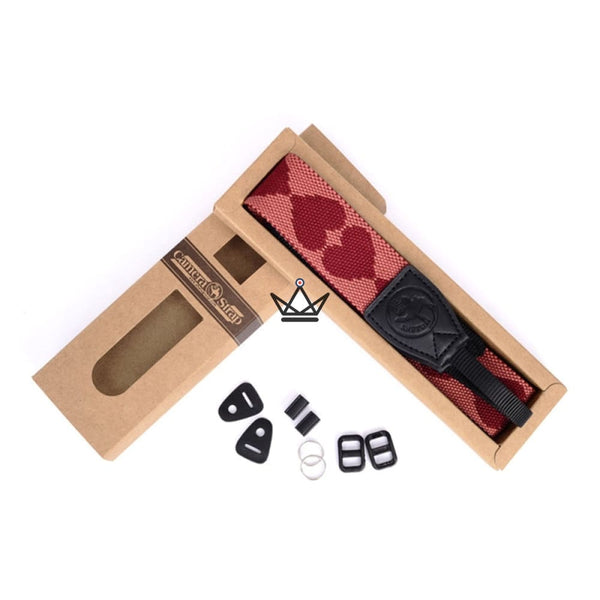 Sangle d'appareil photo en feutre - - Sangle - Cadeau, Noël, Anniversaire, Original - Atelier Atypique