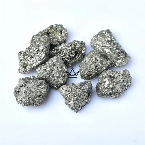Rohe Mineralien zum Sammeln, 4er-Pack Steine nach Wahl oder 100-g-Beutel — LITHOS, Pyrit / Beutel 100 g