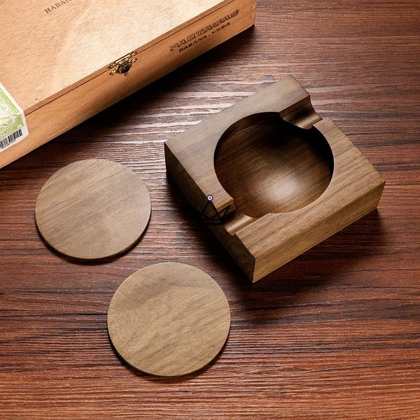 Set Cendrier Cigare - Whisky Spark - - cendrier - Cadeau, Noël, Anniversaire, Original - Atelier Atypique