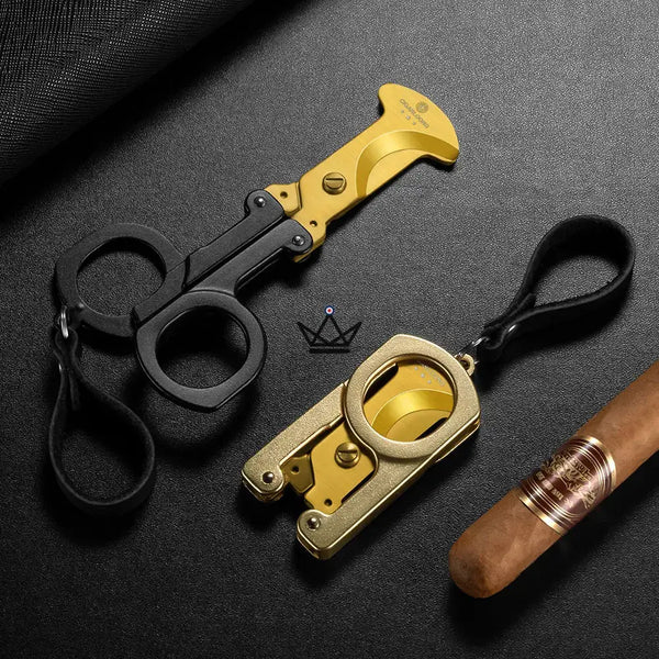 Ciseaux coupe-cigare pliables de Luxe - Édition Excelsior - - coupe cigare - Cadeau, Noël, Anniversaire, Original, Fête des pères, fête des mères - Atelier Atypique