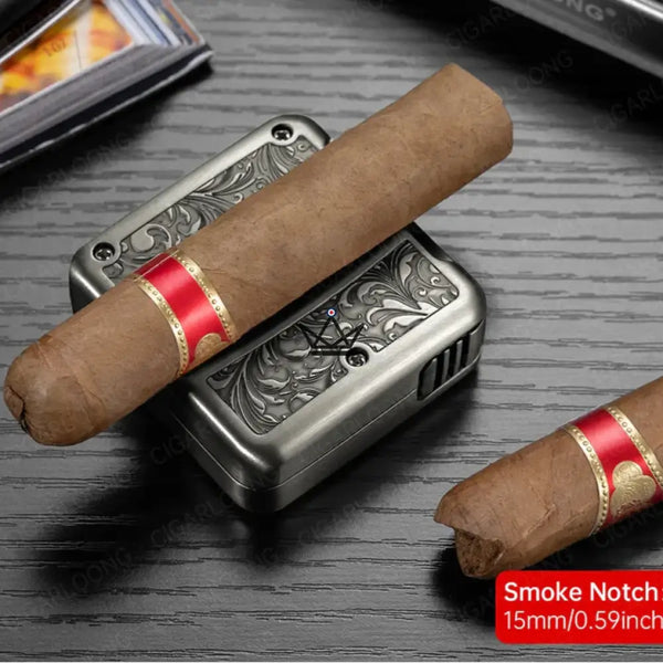 4-in-1 Deluxe Cigar Cutter – Empire Edition