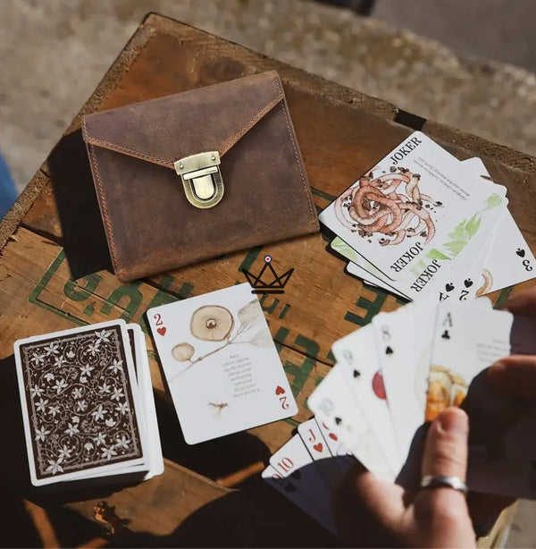 Kartenetui aus echtem Leder, personalisierbar — VOYAGEUR Cards – 5/9