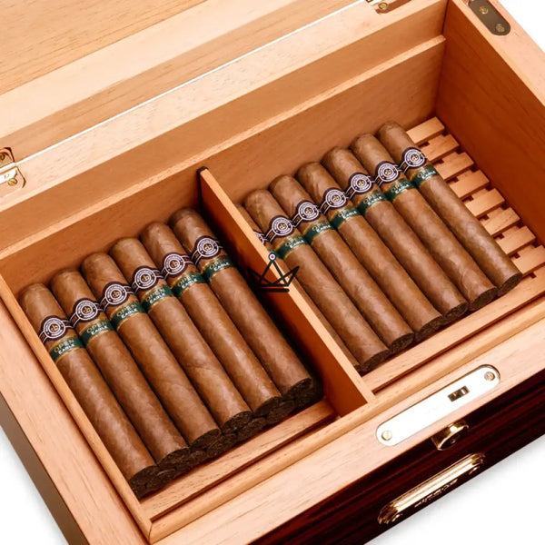 Cave à Cigare Premium - Majestatis Doublis - - cave - Cadeau, Noël, Anniversaire, Original, Fête des pères, fête des mères - Atelier Atypique