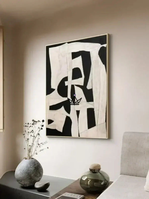 Peinture à l'huile sur toile XXL - Rythmes Modernes - - toile - Cadeau, Noël, Anniversaire, Original, Fête des pères, fête des mères - Atelier Atypique