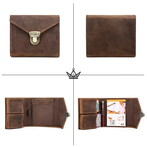 Kartenetui aus echtem Leder, personalisierbar — VOYAGEUR Cards – 6/9