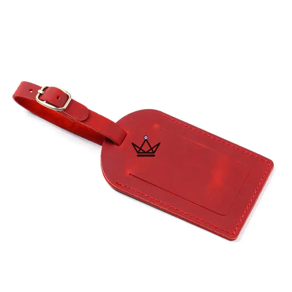 Personalisierbarer Gepäckanhänger aus Leder – Traveller Tag