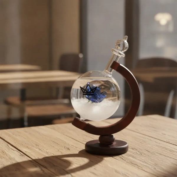 Sturmglas-Barometer Glaskugel - AURORE