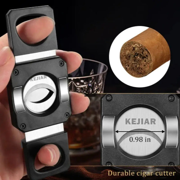 New Origin Zigarren-Reiseetui — Tragbarer Mini-Humidor, Hygrometer & 5 integrierte Accessoires – 16/16