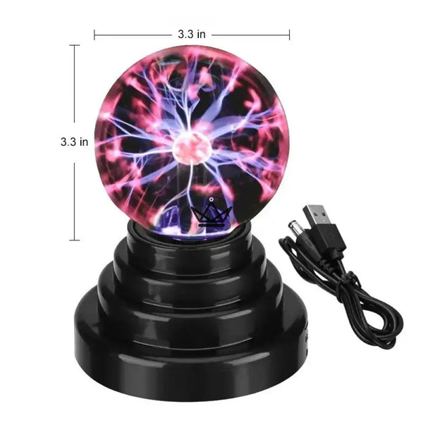 Touch-Plasma-Lampe, Plasmakugel 10 bis 20 cm - FULGUR