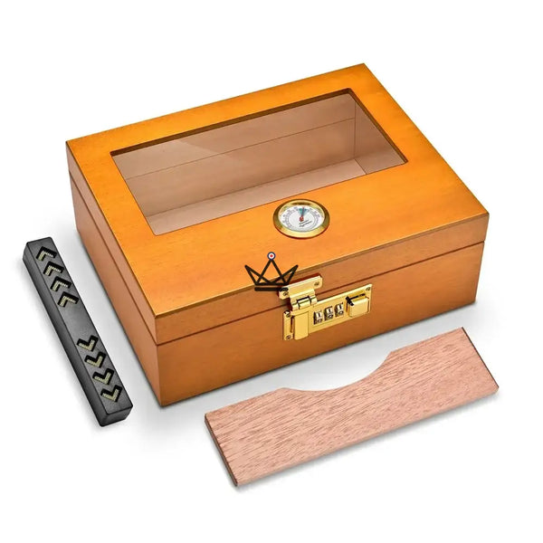 Cave à Cigare - Enigma Style - - cave a cigare - Cadeau, Noël, Anniversaire, Original, Fête des pères, fête des mères - Atelier Atypique