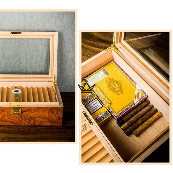 Cave à Cigares - PRINCE ARTHUR - - Cave à cigare - Cadeau, Noël, Anniversaire, Original - Atelier Atypique