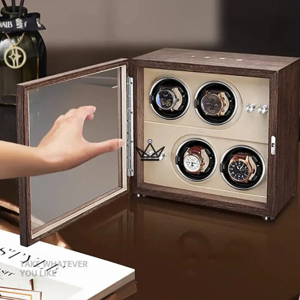 Uhrenbeweger Automatisch FULL MOON — Mondphasen, LED, Antimagnetisch, 2 oder 4 Uhren – 2/16