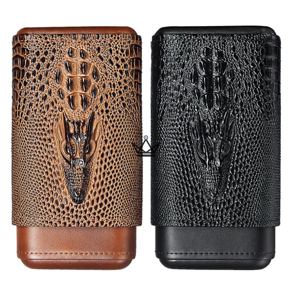 Etui à cigare en cuir - Wild Cedar - - etui cigare - Cadeau, Noël, Anniversaire, Original, Fête des pères, fête des mères - Atelier Atypique