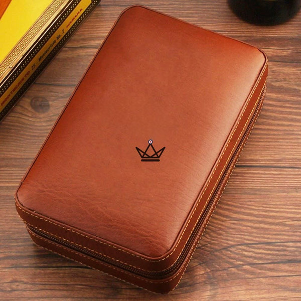 Cave à cigare de voyage en cuir - COHIBA STYLE portable