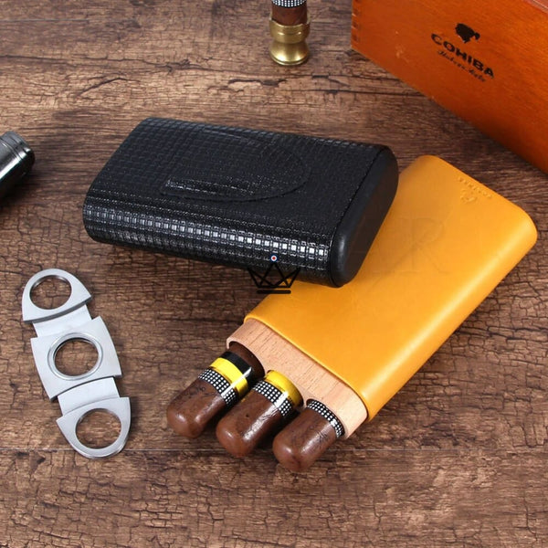 Etui à Cigare - SUNY SILVER - - Etui à cigare Out - Cadeau, Noël, Anniversaire, Original - Atelier Atypique