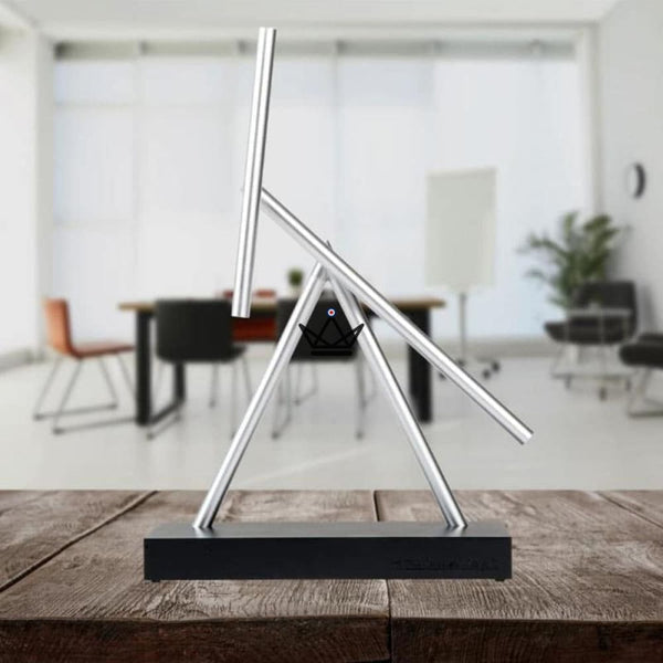 Pendule de Newton Bâton – Sculpture Scientifique et Fascinante - - - Cadeau, Noël, Anniversaire, Original, Fête des pères, fête des mères - Atelier Atypique