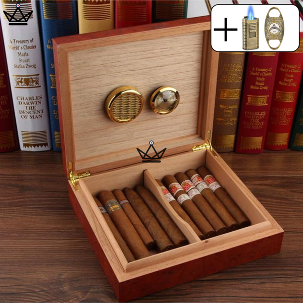 Cave à Cigare - WOOD MAGNET - - Cave à cigare Out - Cadeau, Noël, Anniversaire, Original, Fête des pères, fête des mères - Atelier Atypique