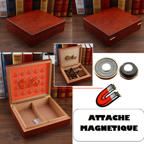 Cave à Cigare - WOOD MAGNET - Atelier Atypique