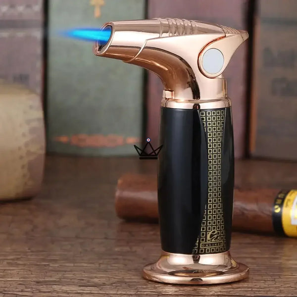 Briquet Chalumeau Torche XXL - BLAZON - - Briquet - Cadeau, Noël, Anniversaire, Original - Atelier Atypique