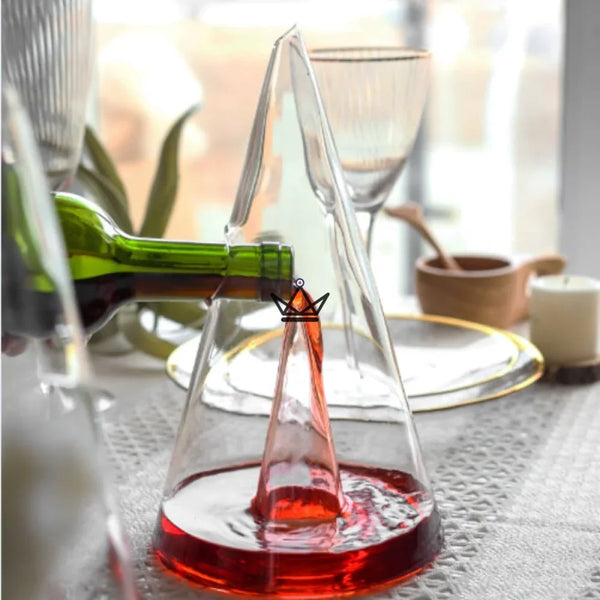 Carafe à vin / décanteur Pyramide - YUCATAN - - carafe à decanter - Cadeau, Noël, Anniversaire, Original - Atelier Atypique