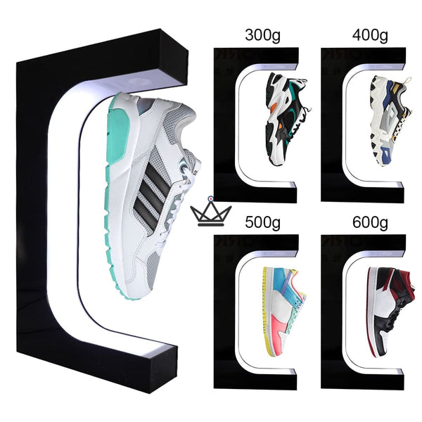 Présentoir pour baskets en lévitation - FlyingGrail - - presentoir basket - Cadeau, Noël, Anniversaire, Original - Atelier Atypique
