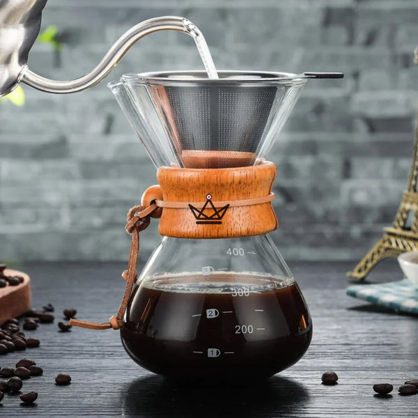 Cafetière Chemex Style de 3-4 tasses - INFINITE - - Cafetière - Cadeau, Noël, Anniversaire, Original - Atelier Atypique