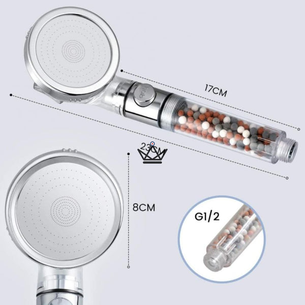 Douchette EcoSpa Triple Action - Premium - - Douchette - Cadeau, Noël, Anniversaire, Original - Atelier Atypique