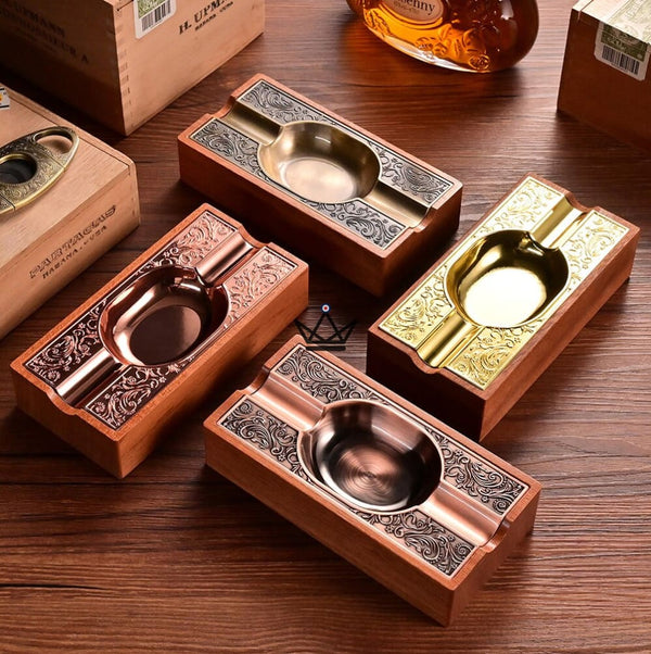 Cendrier à cigare - Arabesque Duo - - cendrier - Cadeau, Noël, Anniversaire, Original - Atelier Atypique