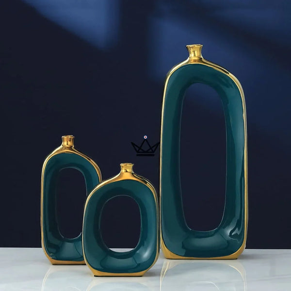 Vase Céramique - Paon Ovālis - vase-ceramique-paon-ovalis - - Atelier Atypique