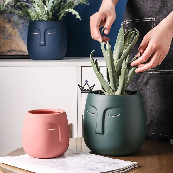 Vase Céramique - Sleepy Head - Atelier Atypique