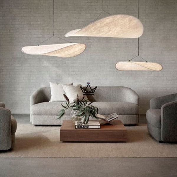 Lustre suspension - Tyvek Tense - - luminaire - Cadeau, Noël, Anniversaire, Original - Atelier Atypique