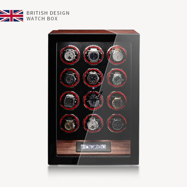 Remontoir pour montres automatiques - Atmos (Verrouillage empreinte digitale) - - Remontoirs - Cadeau, Noël, Anniversaire, Original - Atelier Atypique