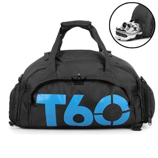 sac a dos de sport pas chère noir bleu