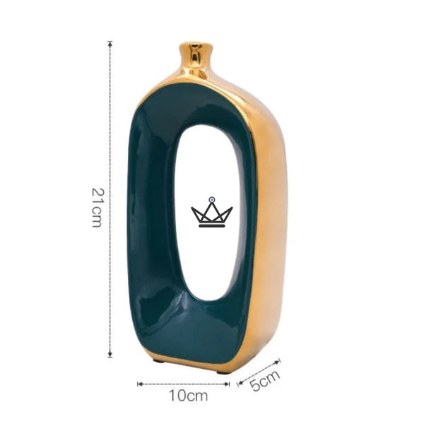 Vase Céramique - Paon Ovālis - vase-ceramique-paon-ovalis - - Atelier Atypique