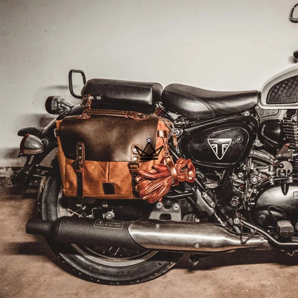 Sacoche en cuir vintage - NOE - - Sacoche - Cadeau, Noël, Anniversaire, Original - Atelier Atypique