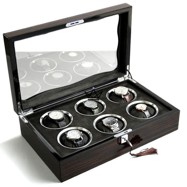 Coffret de rangement pour montre de luxe - Luxuria Temporum - - Remontoirs - Cadeau, Noël, Anniversaire, Original - Atelier Atypique