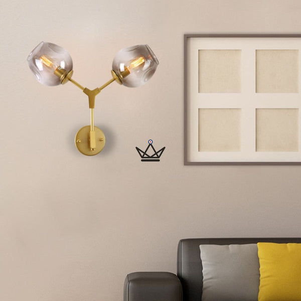 Applique Murale industrielle - Branching Bubble - - luminaire - Cadeau, Noël, Anniversaire, Original - Atelier Atypique