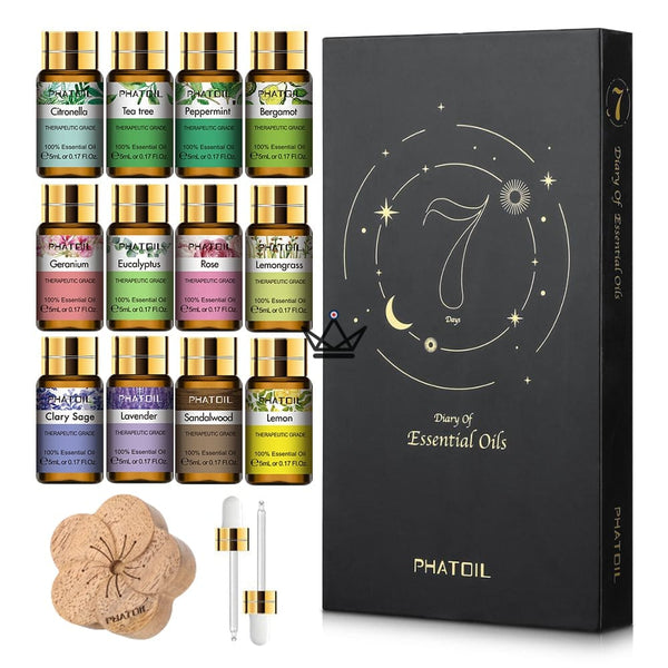 Coffret Huiles Essentielles - PHATOIL 12 - Atelier Atypique