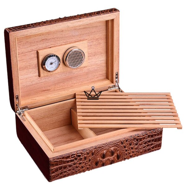 Cave à cigare cuir - APEX - Atelier Atypique