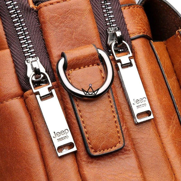 Sacoche en cuir vintage - JEEP - Atelier Atypique