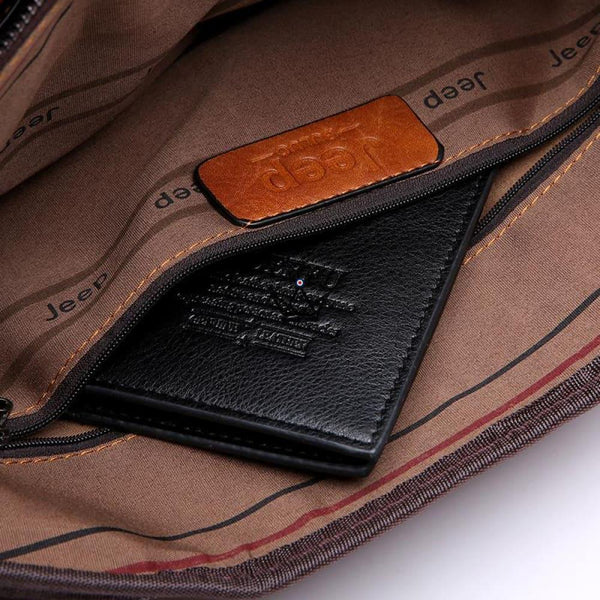 Sacoche en cuir vintage - JEEP - Atelier Atypique